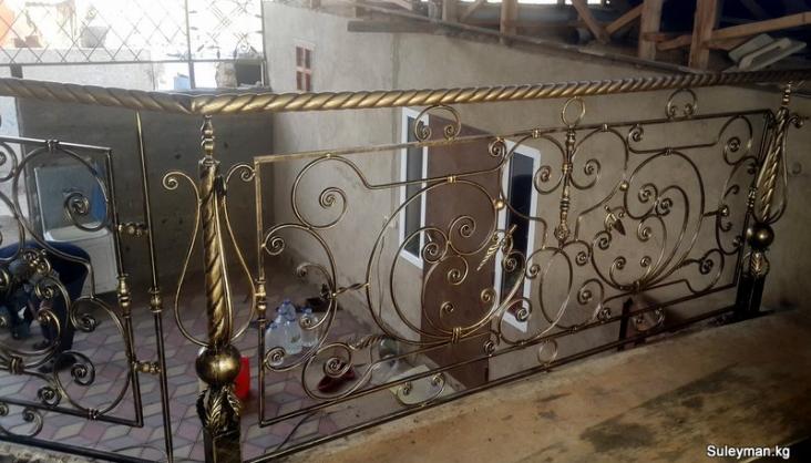Кованые перила в Чолпон-Ате