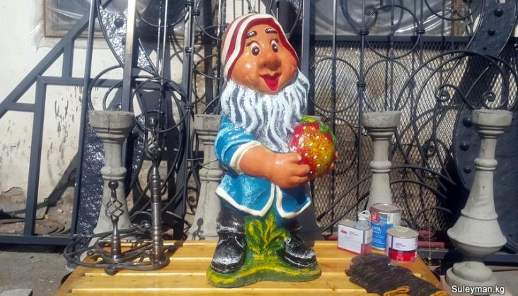 Купить фигурки скульптуры статуэтки гномов в Балыкчы и Бишкеке