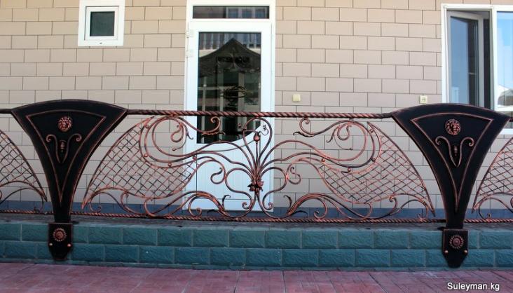 Перила на лестницу и балкон в Бишкеке