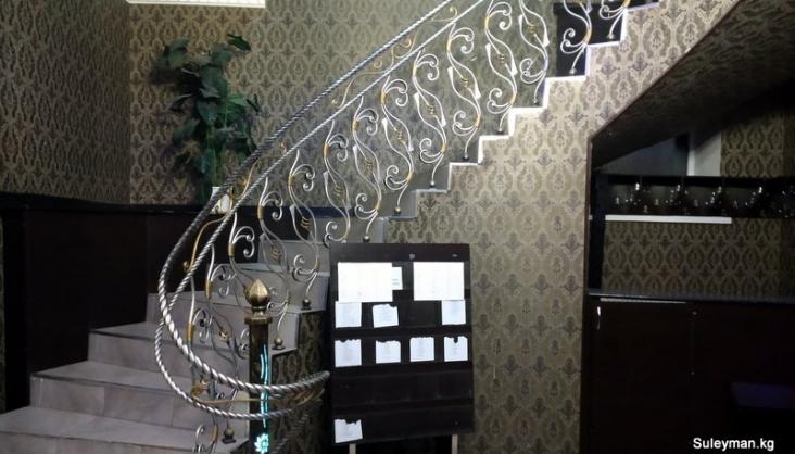 Перила с узором