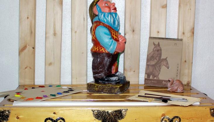 Садовые скульптуры в Бишкеке и Балыкчы