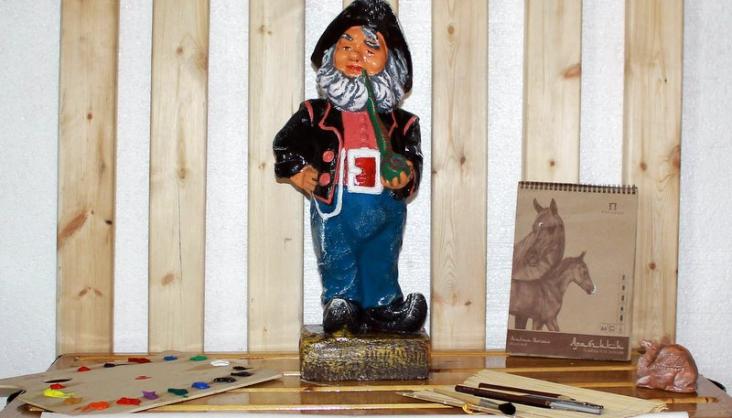 Купить скульптуру гнома в Кыргызстане.