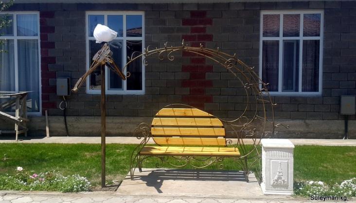 креативная скамейка купить Бишкек Иссык-Куль