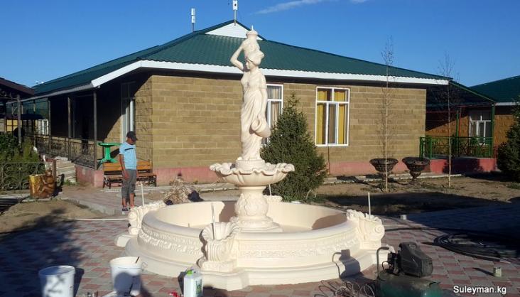 Фонтаны Бишкек купить заказать садовый фонтан