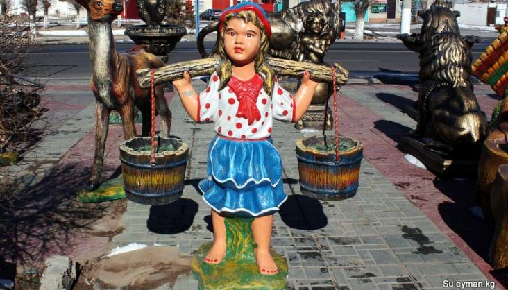Купить заказать скульптуры в Бишкеке и Балыкчы.